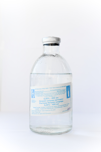 Натрий хлорид 0,45%-400мл